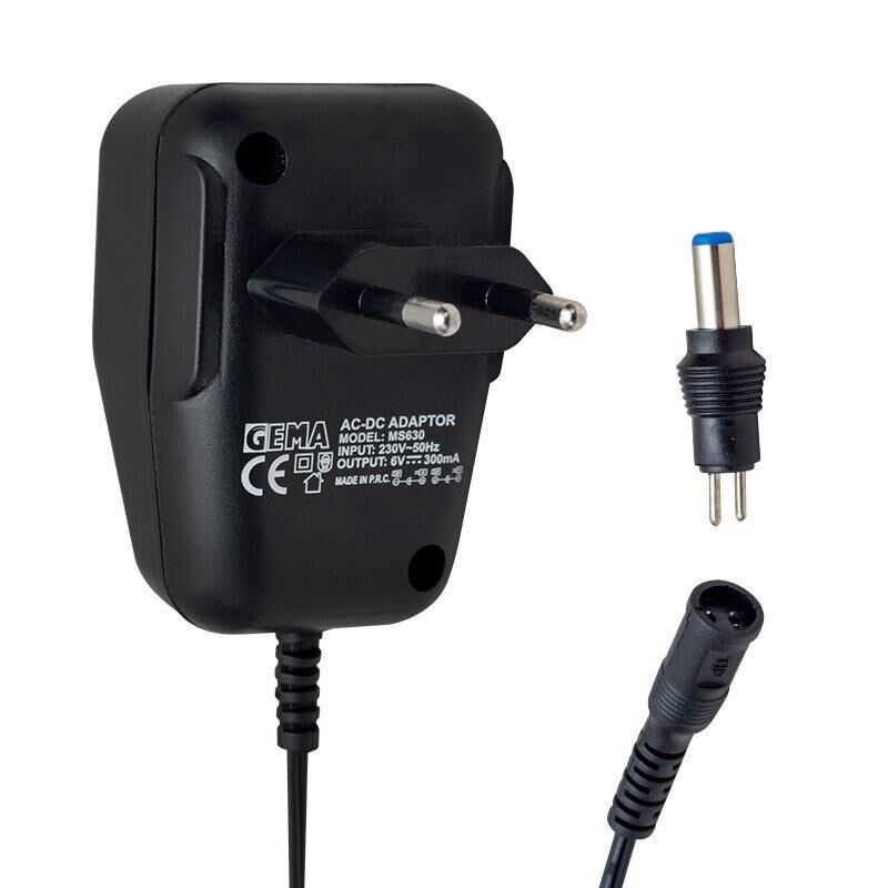 GEMA MS630 6 VOLT 300 MA PLASTİK TRAFOLU ADAPTÖR