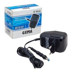 GEMA MS630 6 VOLT 300 MA PLASTİK TRAFOLU ADAPTÖR