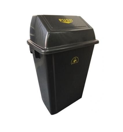 ESD İletken Kapaklı Çöp Kutusu 40 Litre IZ-WB_L40