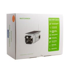 Powermaster PM-19469 1080P Antenli Metal Kasa  Solar Wifi IP Kamera