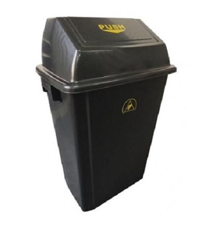 ESD İletken Kapaklı Çöp Kutusu 60 Litre IZ-WB_L60