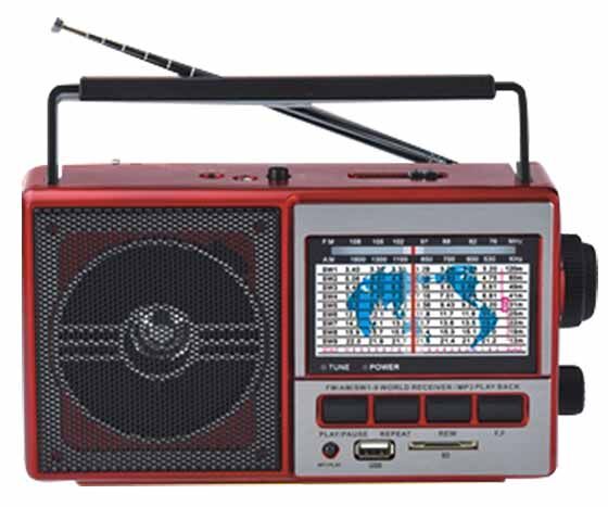 EVERTON RT-41BT * RT-41U USB/SD/FM/SW3 ŞARJLI DÜNYA RADYO (VT-3061)*(VT-3095)