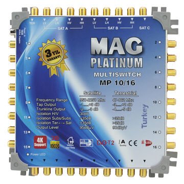 Mag Platinum 10-16 Sonlu Uydu Santrali