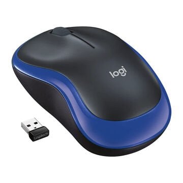 logitech M185 MAVİ 1000DPI 2,4 GHZ KABLOSUZ MOUSE