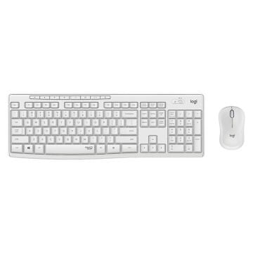 Logitech MK295 Q Tr Beyaz Kablosuz Klavye Mouse Set