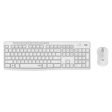 Logitech MK295 Q Tr Beyaz Kablosuz Klavye Mouse Set