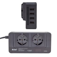 Powermaster 200 Watt DC12V-AC220V Çakmaktan Power İnverter İnvertör