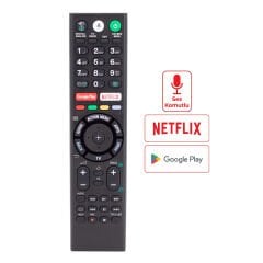 Sony RMF-TX310E Ses Komutlu Lcd Led Tv Kumandası Netflix Tuşlu