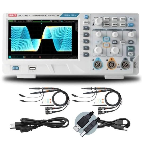 Unit UPO-1102CS 00 MHZ 2 Kanal Dijital Osiloskop