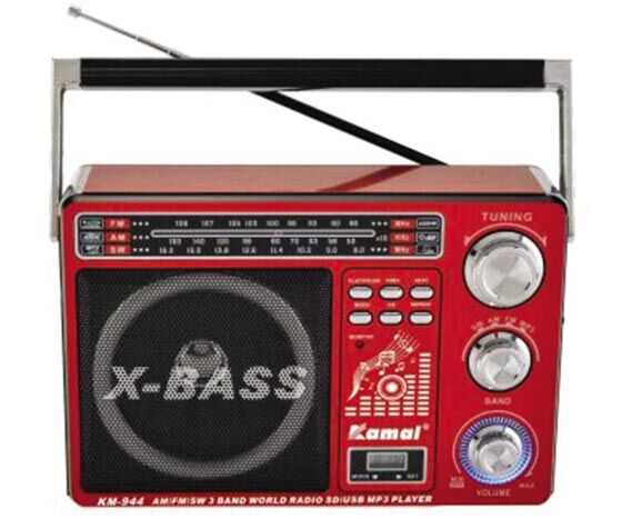 KAMAL KM-944 USB/SD/FM DESTEKLİ MP3 ÇALAR RADYO