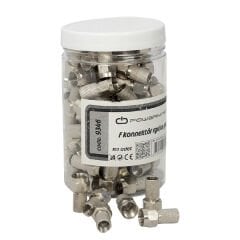 F Konnektör RG6/U6 (100'lü Paket)