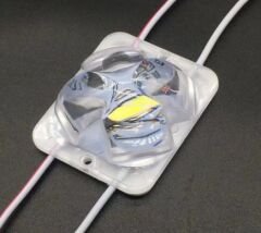 Powermaster PM-14716 12 Volt 2 Watt Pembe Yanıp Sönen Çakar 4333-3030 Modül Led 43x33x28mm(20 ADET)