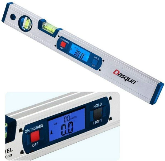 Dasqua 8301-2645 Dijital Eğim Ölçer 40CM