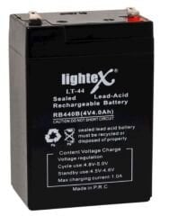 Lightex LT-44 4Volt 4.0Amper Kuru Işıldak Aküsü