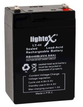Lightex LT-44 4Volt 4.0Amper Kuru Işıldak Aküsü
