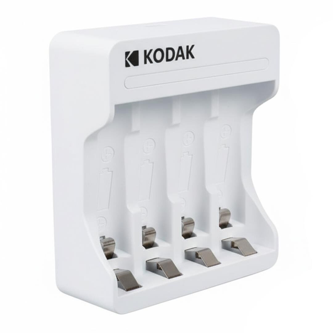 Kodak KD-29490 4'lü AA/AAA Ni-MH Otomatik Hızlı Pil Şarj Cihazı (Type-C)