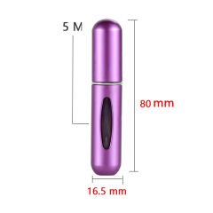 SUNUP SN-14515 PRATİK DOLDURULAN ALÜMİYUM MİNİ CEP PARFÜM ŞİŞESİ (5ML)