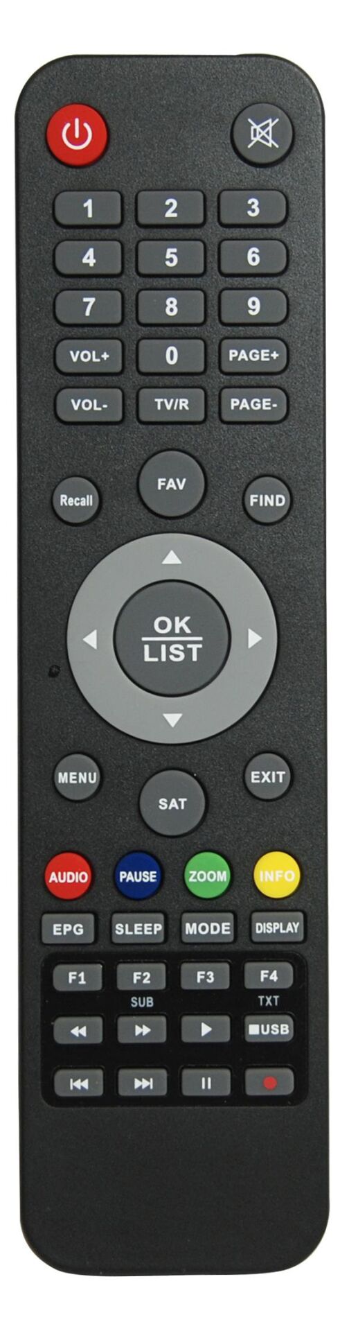 Botech Hd Kayıtlı Uydu Kumandası 1561