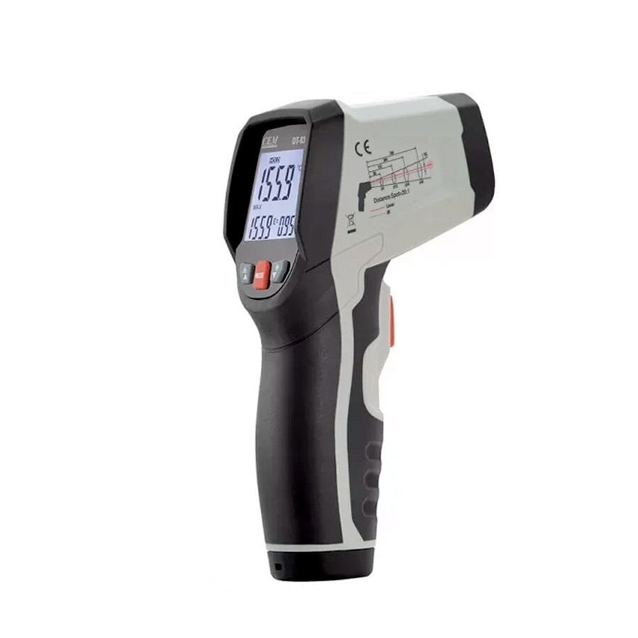 Cem DT836 Dairesel Lazer Işıklı Termometre 1000°C