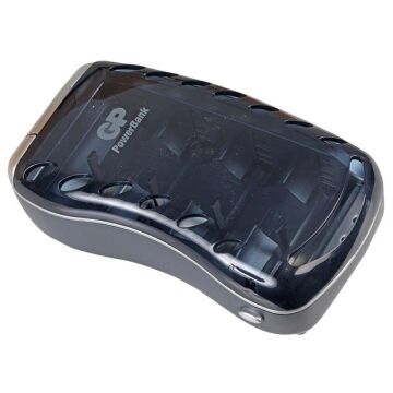 GP Universal (AA-AAA-9V-C-D Boy) Ni-Mh Pil Şarj Cihazı PB19GSMTB-2GB1