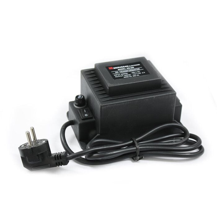 Mervesan MT-250 MS-250 Giriş 220 Volt Çıkış 110 Volt AC/AC Adaptör