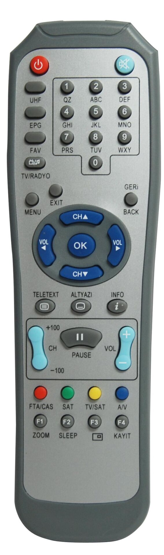 Korax 45000-56000-56600-57000 Crea-Decktron Uydu Kumandası