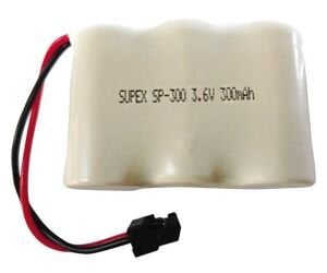 SUPEX 3LÜ KISA AÇIK 3.6V 300 MA TELSİZ TELEFON PİLİ (3'LÜ PAKET)