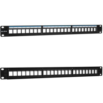 S-Link SL-F24N Jack'sız 24'lü Patch Panel