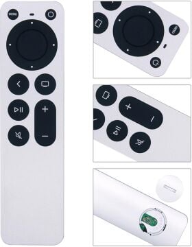 Apple Tv 1- 2- 3- 4-5 4K Generation MC377LL/A MC377Z/A MC572LL/A MD199LL/A MM4T2AM/A MM4T2ZM/A A1842 A1625 A1469 A1427 A1378 A1218 A1294 A1156 MGY52/MLNC2/MQD22/MP7P2 TV 4K TV4 TV4K  TV 5 Kumandası Ses Komutsuz