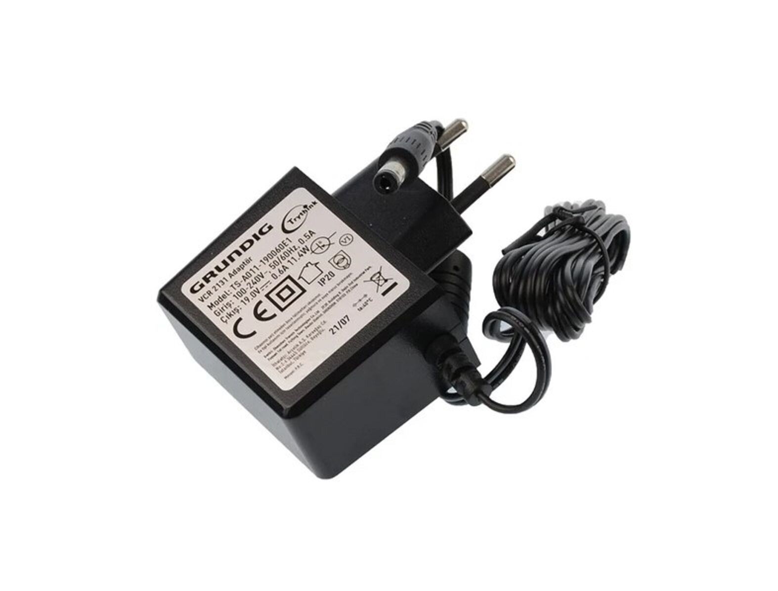 Arçelik İmperium Robo  Beko Grundig Tefal X-Plorer Vileda RS3121 RS9034HM RS3221 19 Volt 0.6A Robot Süpürge Orjinal Şarj Adaptörü Aleti