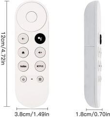 Google Chromecast TV Uzaktan Kumandası Bluetooth Ses Komutlu