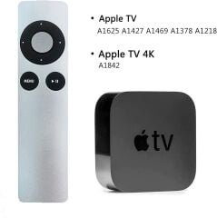 Apple TV Kumandası 1 2 3 4 MC377LL / A MC377Z / A A1156 A1378 MC572LL / A MD199LL / A A1427 A1469 A1294 MM4T2AM / A MM4T2AM / A MM4T22AM ZM/A Ses Komutsuz