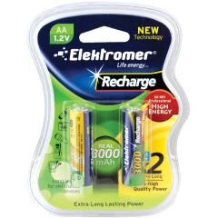 ELEKTROMER 3000 MA ŞARJLI KALEM PİL PAKET