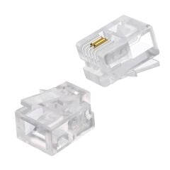Powermaster RJ11 Telefon Soketi 6P/2C (100 Adet)