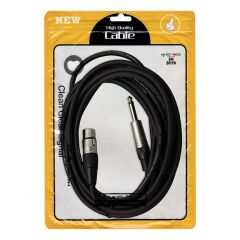 Magicvoice LD379B 6.3 Mm Mono Erkek - Canon Dişi 5 Metre Kablo