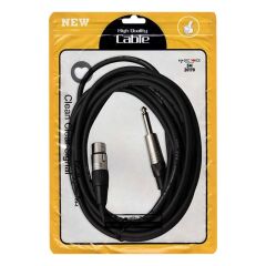 Magicvoice LD379B 6.3 Mm Mono Erkek - Canon Dişi 5 Metre Kablo