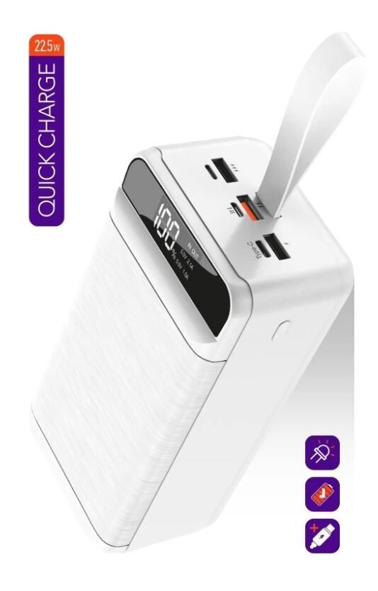 Powerway Pd 22.5W 60.000 Mah 3.0 Hızlı Şarj Powerbank