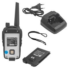 TEKLİ Aselsan A446T 16 Kanal 12 Km Menzil Ekranlı Tekli Set El Telsizi