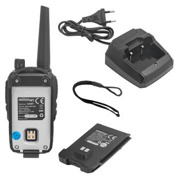 TEKLİ Aselsan A446T 16 Kanal 12 Km Menzil Ekranlı Tekli Set El Telsizi