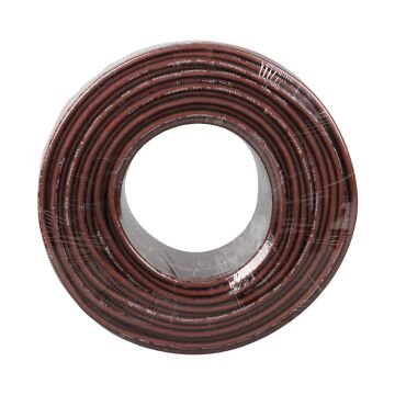 MagicVoice B96 Profesyonel 2 Damarlı Blendajlı Enstrüman Mikrofon Kablosu Stereo 100 Metre (Kahverengi)