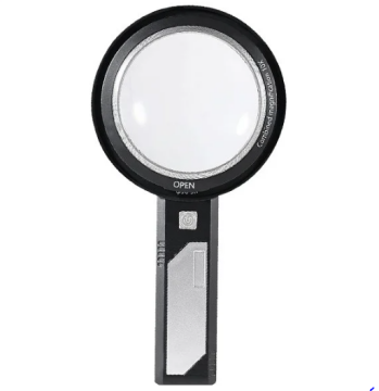 2290 Işıklı El Tipi Büyüteç 15X (10X/5X)