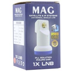 MAG TEKLİ LNB ALTIN UÇLU SHARP CHİP 0.1DB MERSAT (10'LU PAKET)