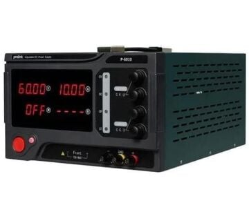 Prolink P-6010 0-60V 0-10A 10mv 10ma Tek Çıkışlı Dc Ayarlı Güç Kaynağı
