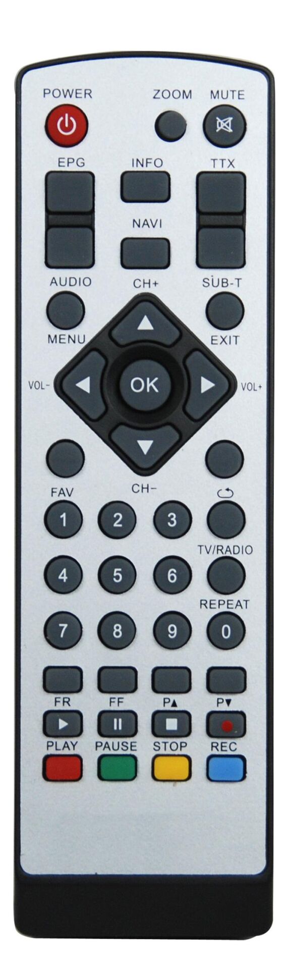 Sılvermax Uydu Kumandası 1591