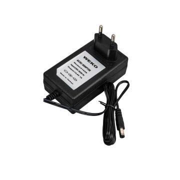 Weko 14.4 Volt - 1 Amper 5.5*2.5 Uçlu Plastik Işıklı Kasa Priz Tip Adaptör