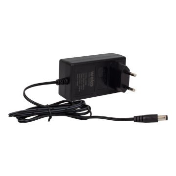 Weko 14.4 Volt - 1 Amper 5.5*2.5 Uçlu Plastik Işıklı Kasa Priz Tip Adaptör