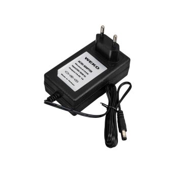 Weko 14.4 Volt - 1 Amper 5.5*2.5 Uçlu Plastik Işıklı Kasa Priz Tip Adaptör
