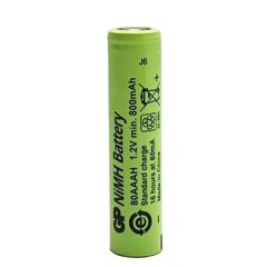 Gp 80aaah 1.2 Volt 800 Mah Düz Kafa Şarjlı Aaa İnce Kalem Pil-70583