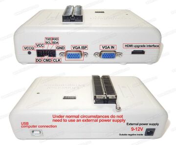 RT809H Eprom Emmc Nand Flash Programlama Cihazı +31 Parça Soketler