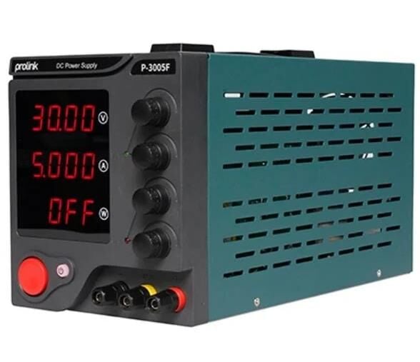 Prolink P-3005F 30V 5A Ayarlanabilir DC Güç Kaynağı